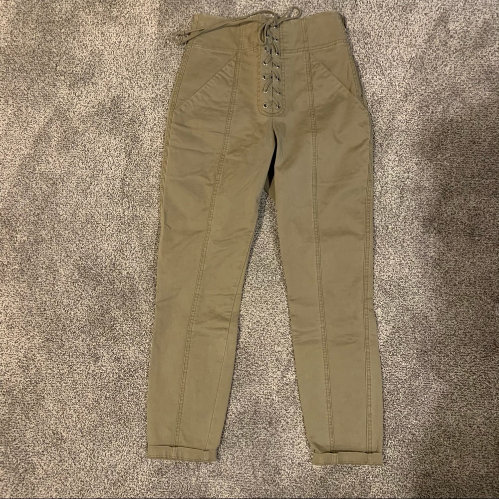 A.L.C pants. Amazing whip stitch! So comfortable and flattering!